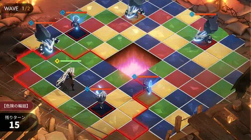 白夜極光 EX4-1綱渡り・急速 WAVE1