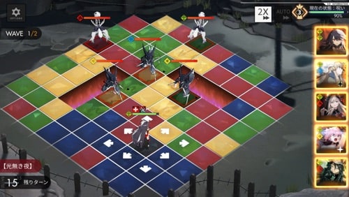 白夜極光_別働隊戦術訓練6-2_WAVE1