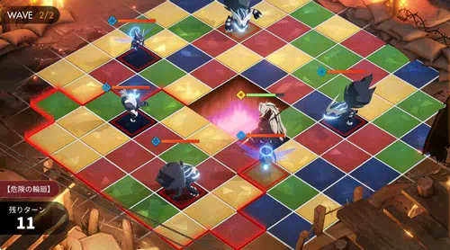 白夜極光 EX4-1綱渡り・急速 WAVE2