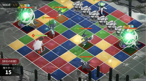 白夜極光_EX2-1_撃陣_接近_WAVE1