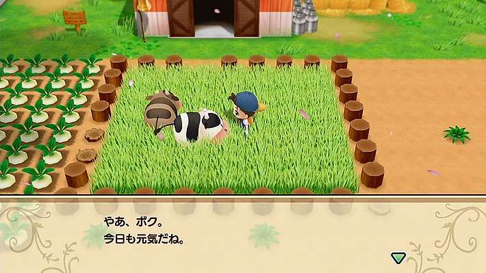 ゲーム画面_牧場物語 再会のミネラルタウン