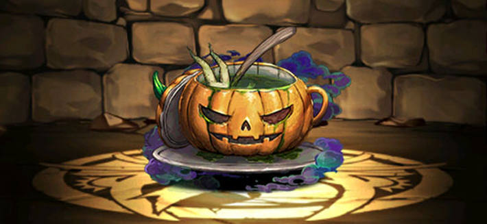 パズドラ_ハロウィンチャコル装備(スープ)の評価とおすすめのアシスト先