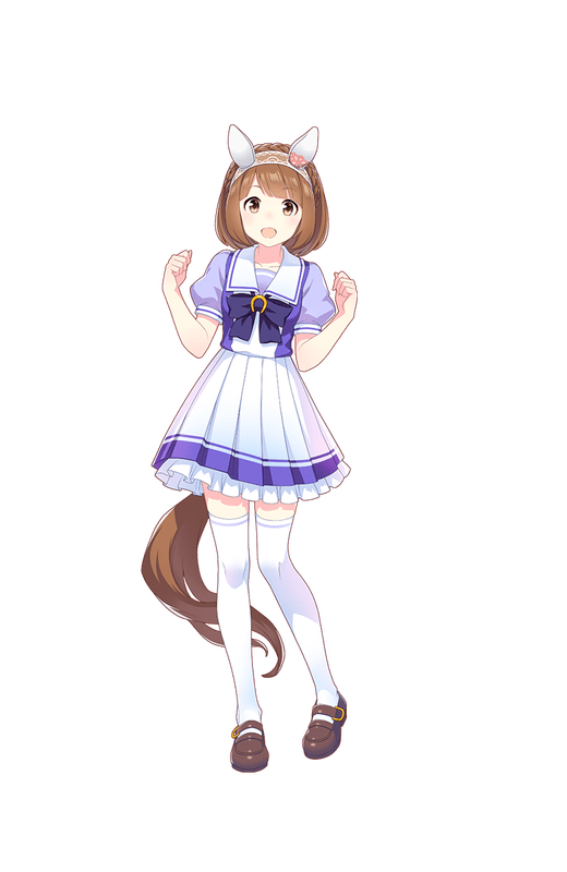 ウマ娘_ユキノビジン_制服