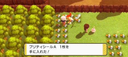 ポケモンBDSP＿ふれあい広場のイベントと入手アイテム＿シール