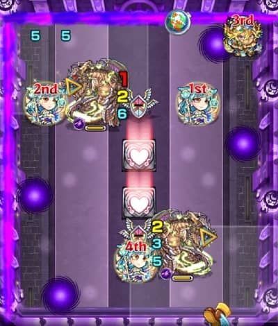 モンスト_栄冠の闘技場2-5_バトル3転換後