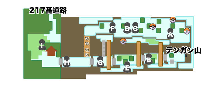 ポケモンBDSP_216番道路