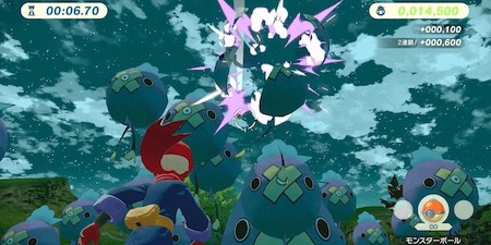 ポケモンLA_めざせ射的の伝道師_連鎖