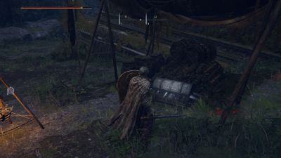 エルデンリング_獣紋のヒーターシールド_周辺