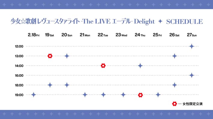 レヴュースタァライト_0218_スケジュール