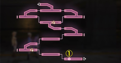 ヘブバン_記憶の迷宮_B19_マップ