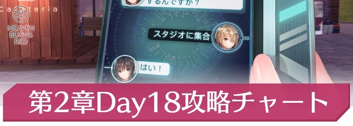 ヘブバン_第2章Day18攻略チャート_アイキャッチ