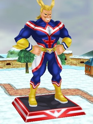 白猫_オールマイトの像_立ち絵