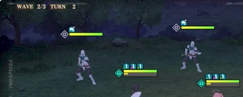 まおりゅう、武勇祭10回、ノーマル1-2、敵