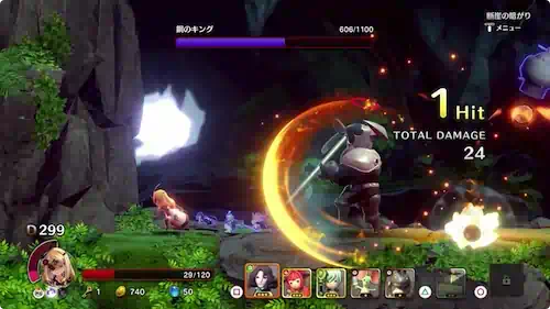 振り回し歩き_鋼のキング_リトルノア