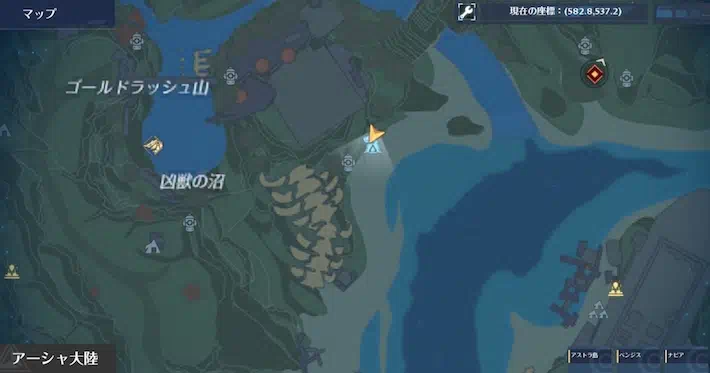 幻塔_タワーオブファンタジー_遺跡「D-03」の攻略と宝箱の場所_マップ