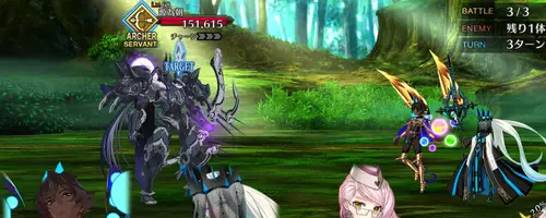 FGO_水着牛若丸強化クエスト2-3