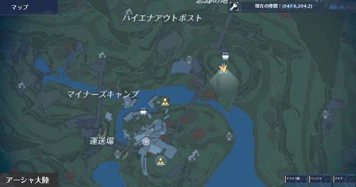 幻塔_タワーオブファンタジー_遺跡「D-02」の攻略と宝箱の場所_マップ