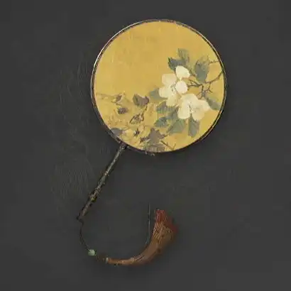 ウツロノハネ_刺繍の扇子_アイコン