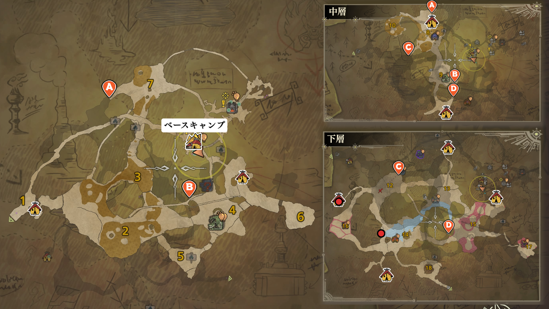 油涌き谷_釣り場