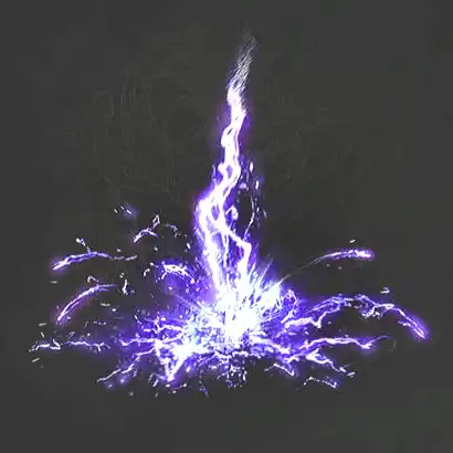 ウツロノハネ_雷光の天罰_アイコン