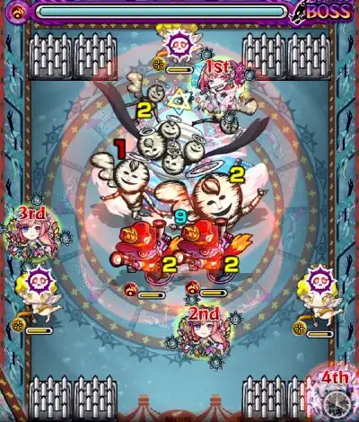 モンスト、ハコの魔女、ボス1