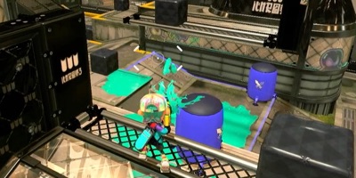 スプラトゥーン3、マテガイ放水路、ガチエリア