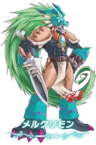 デジモン_タイムストレンジャー_メルクリモン