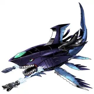 タイムストレンジャー_シャークモン_アイコン