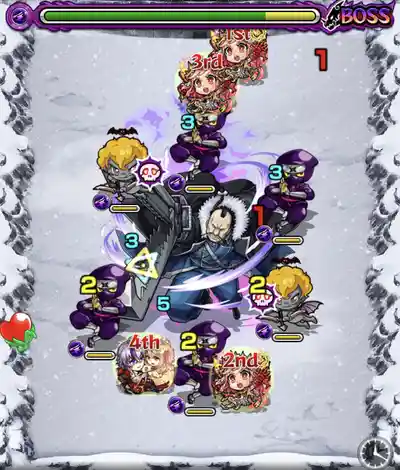 モンスト＿バッカニア_鉄の掟_ボス2