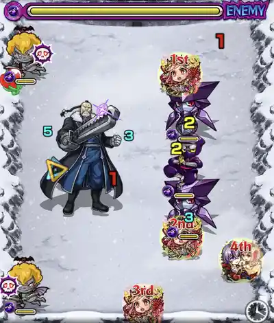 モンスト＿バッカニア_鉄の掟_バトル3