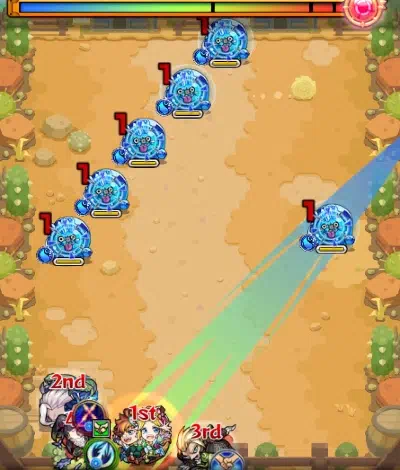 モンスト_アルゴリズムランド39_配置例2