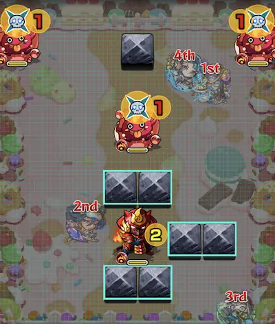 モンスト_アルゴリズムランド_20_配置