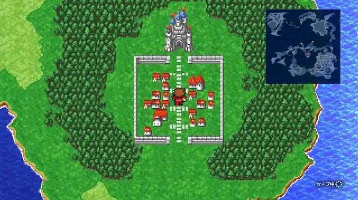 FFピクセルリマスター_商品紹介_ワールドマップ画面