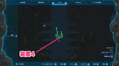 ゼルダティアキン_風の神殿_マップ_B2