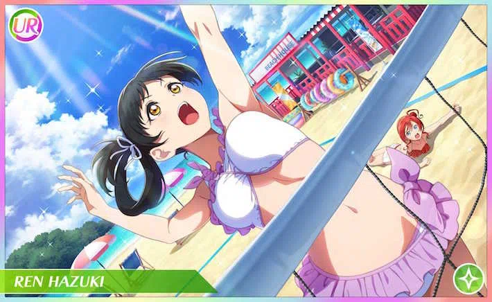 葉月 恋の最新カード:夏空ビーチバレー