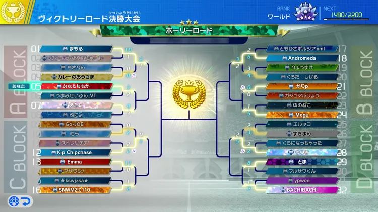 イナイレV_大会_トーナメント