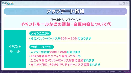 プロセカ_WL3変更点1