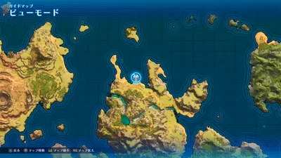 スターオーシャン2_クロス大陸北端の海_マップ画像