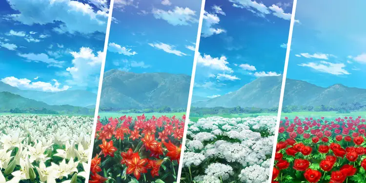 百合・アマリリス・ドクゼリモドキ・雛芥子