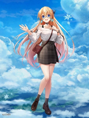 白猫_ソフィ_ホロライブ_立ち絵