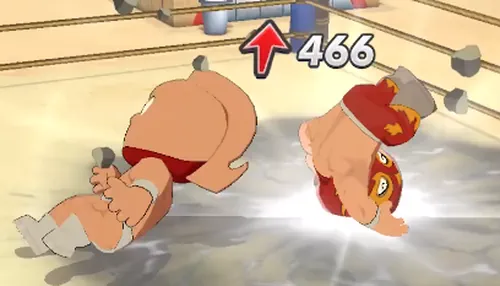 属性相性エフェクト_キン肉マン