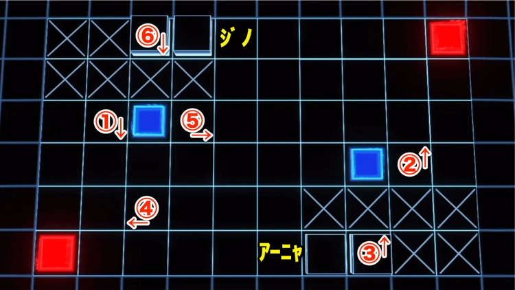ロススト_チャレンジ1(黒の騎士団勢力)_ステージ3改修版