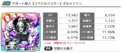 ダルメシマン_ブラックホールガチャは引くべき？_キン肉マン