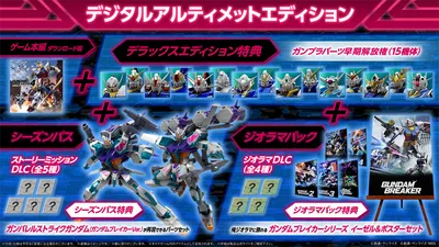 ガンダムブレイカー4_発売日予約_デジタルアルティメットエディション