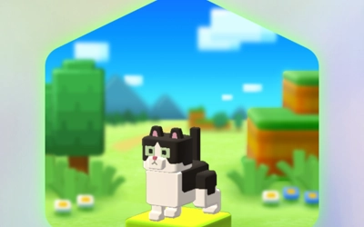 パンドランド_ネコ（ハチワレ）_3D