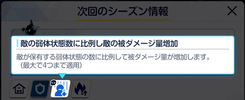 デバフの数に応じて被ダメ増加_合同火力演習「射撃演習」_ブルアカ