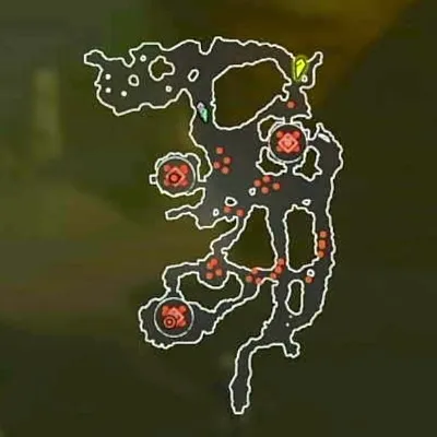 ゼルダ無双封印戦記_マップ_ゲルド砂漠制圧戦