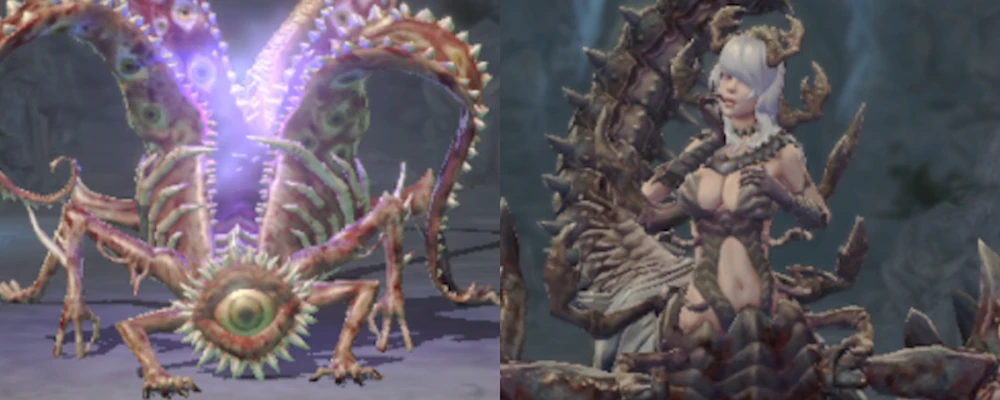 中央上と左の部屋ではミミックとサソリ女が高確率で出現_鉛等級_ダフネ