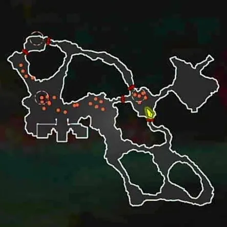 ゼルダ無双封印戦記_マップ_地底基地制圧戦