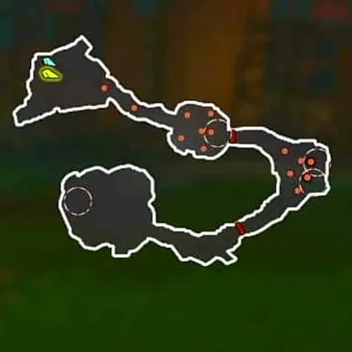 ゼルダ無双封印戦記_マップ_窪地での討伐戦